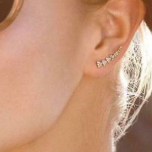 🆕NWT Stella & Dot Pave Ear Climber Earrings